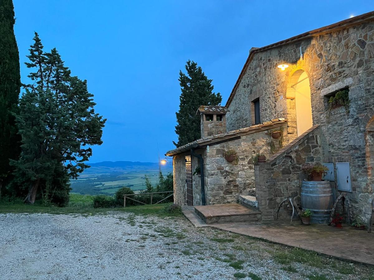 Agriturismo Le Querciole In Val D'Orcia บาโญวีโญนี ภายนอก รูปภาพ