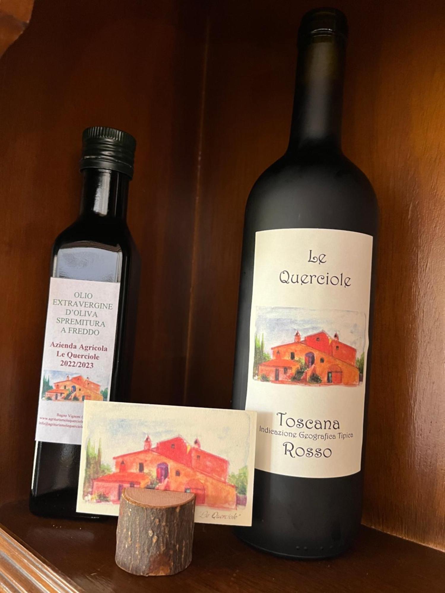 Agriturismo Le Querciole In Val D'Orcia บาโญวีโญนี ภายนอก รูปภาพ