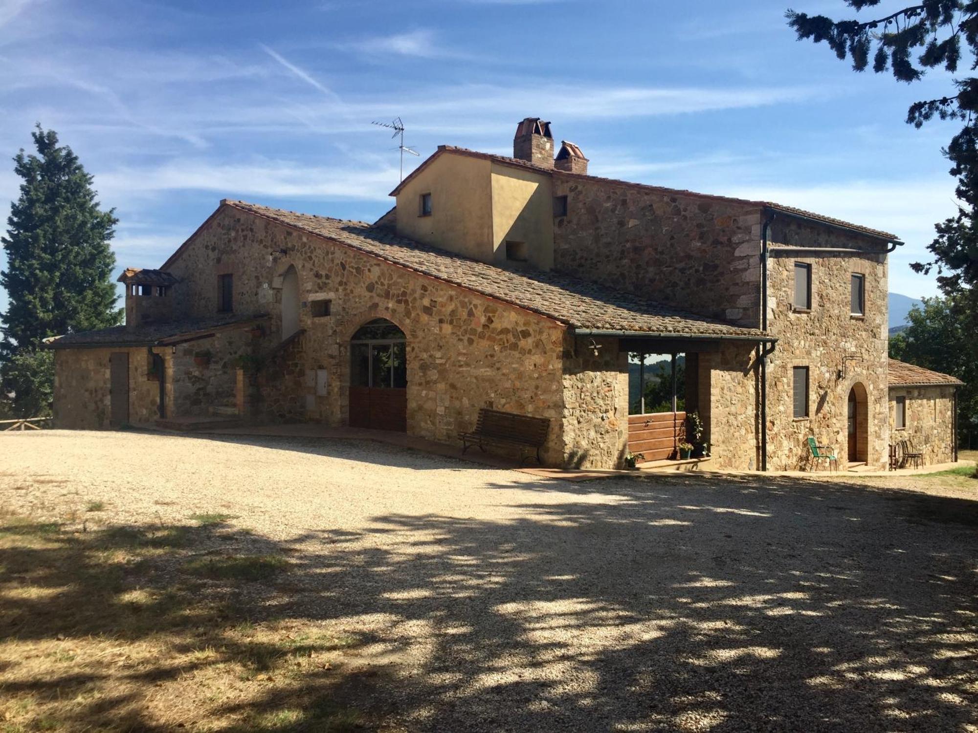 Agriturismo Le Querciole In Val D'Orcia บาโญวีโญนี ภายนอก รูปภาพ