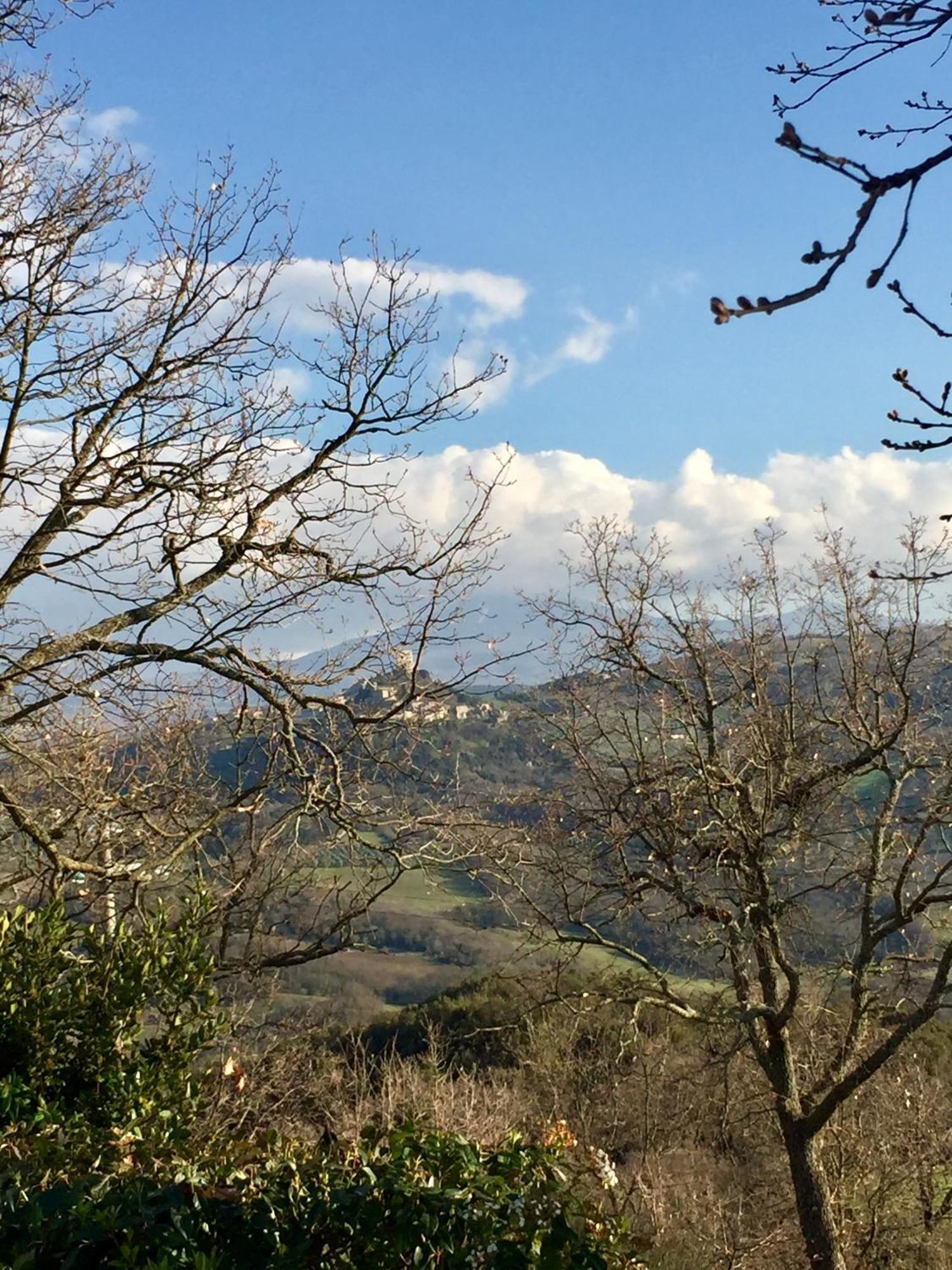 Agriturismo Le Querciole In Val D'Orcia บาโญวีโญนี ภายนอก รูปภาพ