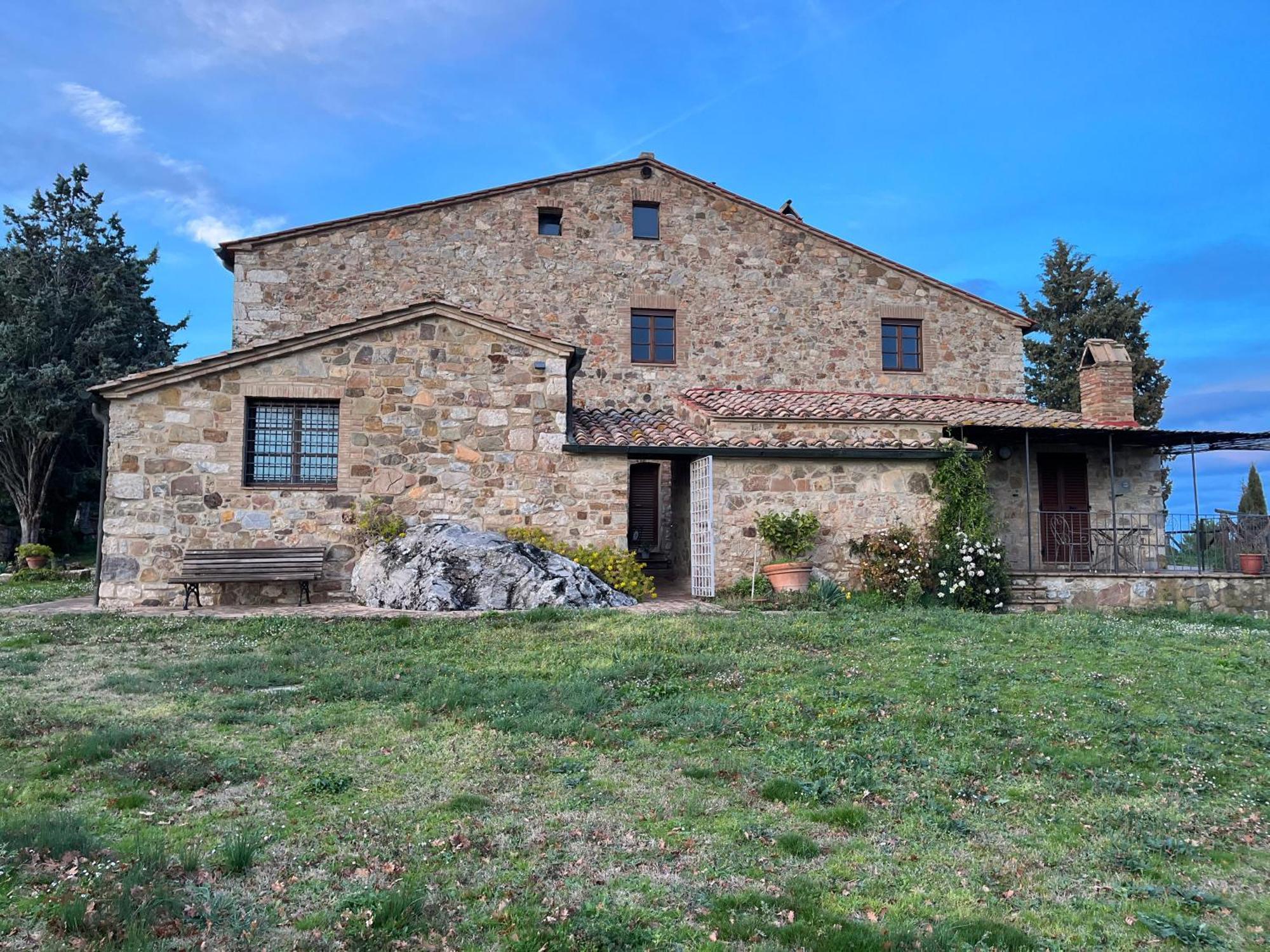 Agriturismo Le Querciole In Val D'Orcia บาโญวีโญนี ภายนอก รูปภาพ