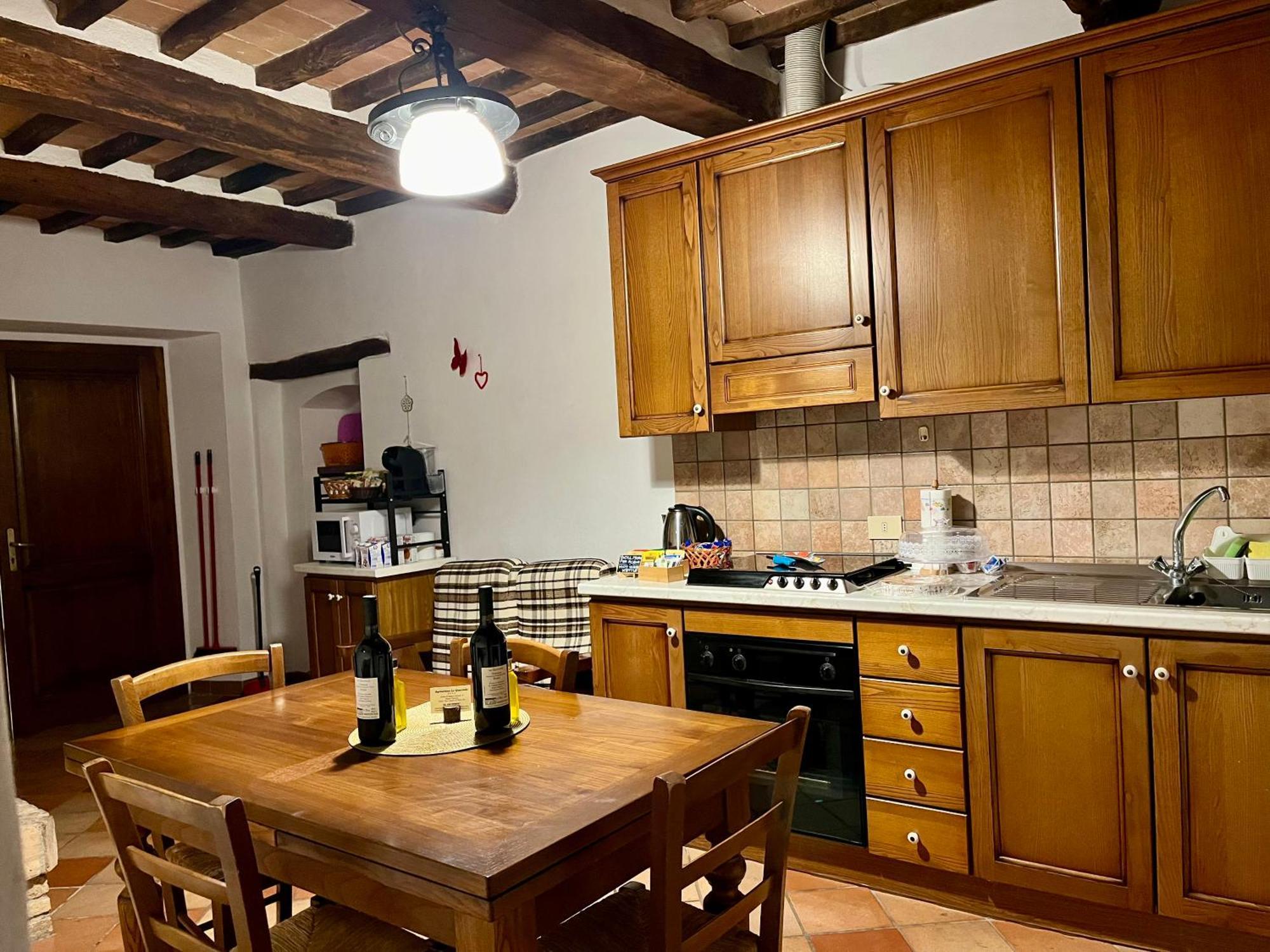 Agriturismo Le Querciole In Val D'Orcia บาโญวีโญนี ห้อง รูปภาพ