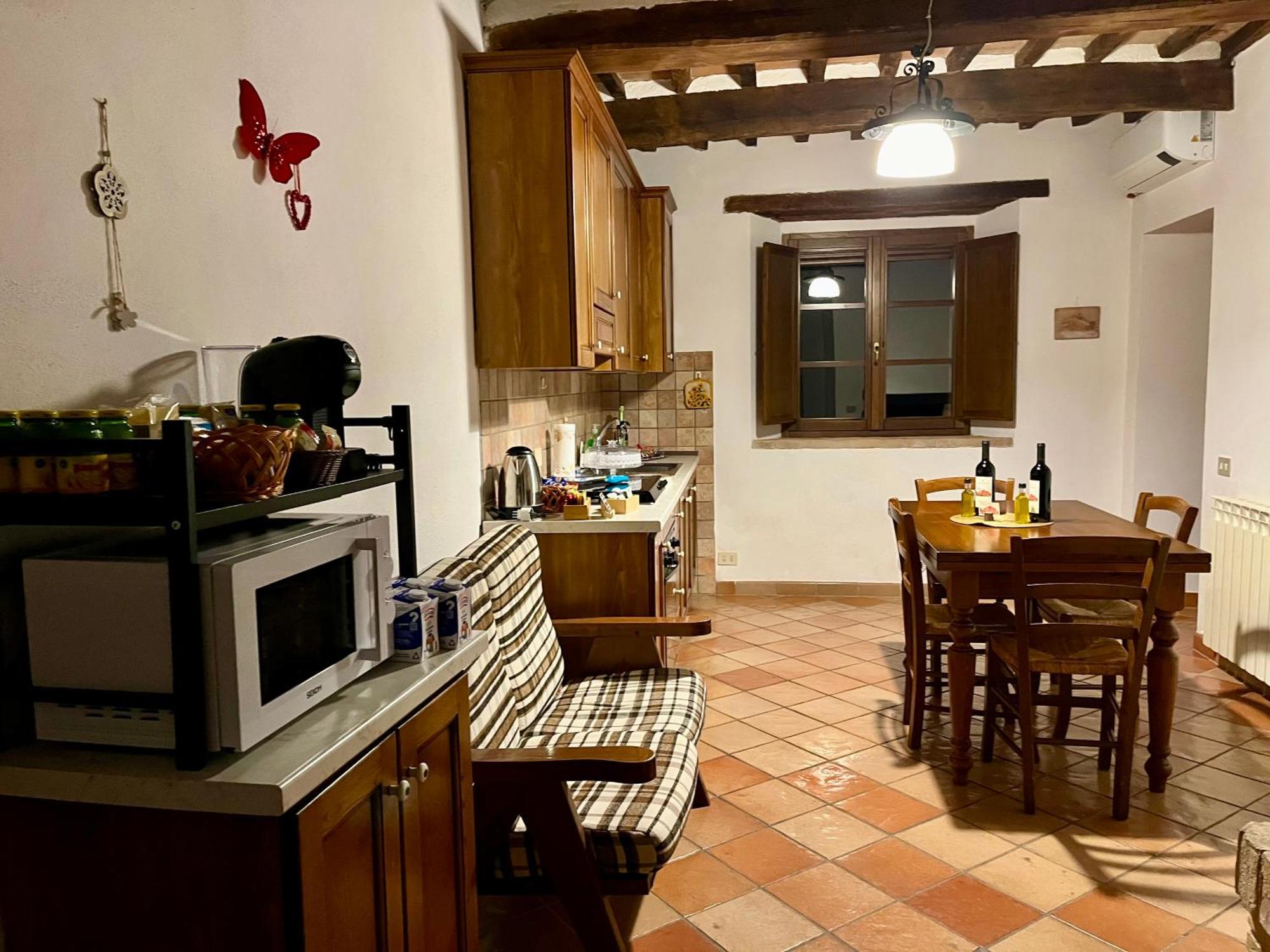 Agriturismo Le Querciole In Val D'Orcia บาโญวีโญนี ห้อง รูปภาพ